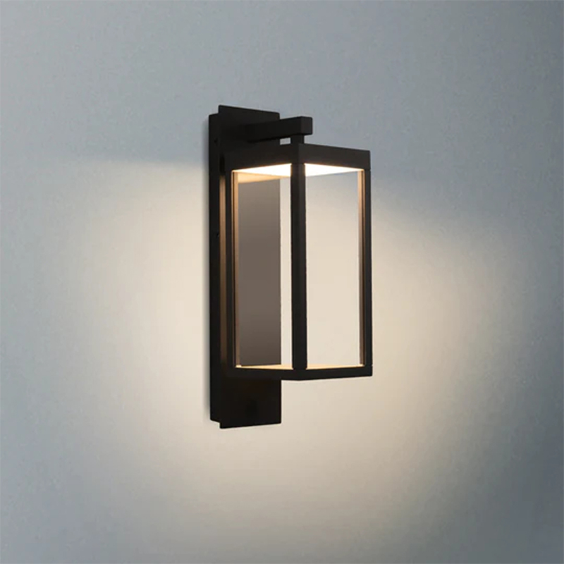 (XXII) DXXVII DUXERIT albus / Nigrum / Grey IP54 13WLM 750M velit sensorem Wall lux
